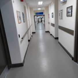 St Leonard’s Hospital – Ground Floor, Corridor Flooring replacement