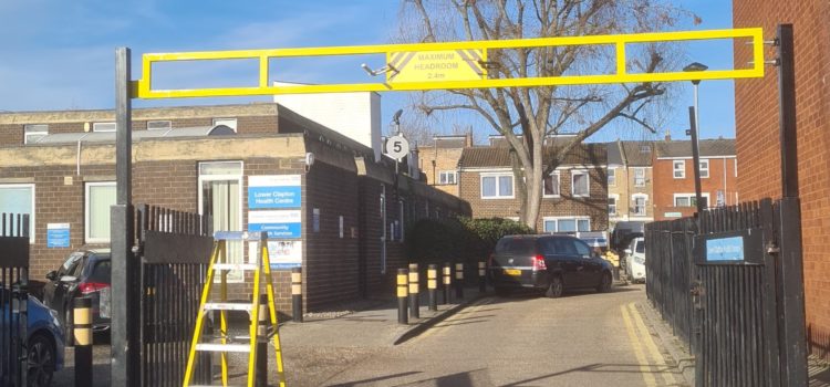 Lower Clapton Health Centre – New Height Restrictor Barrier