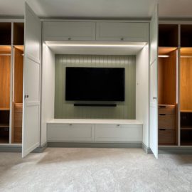 Bedroom Storage and TV fit out Bedroom Storage and TV fit out