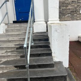 Denmark Hill, London – New Key Clamp Handrail