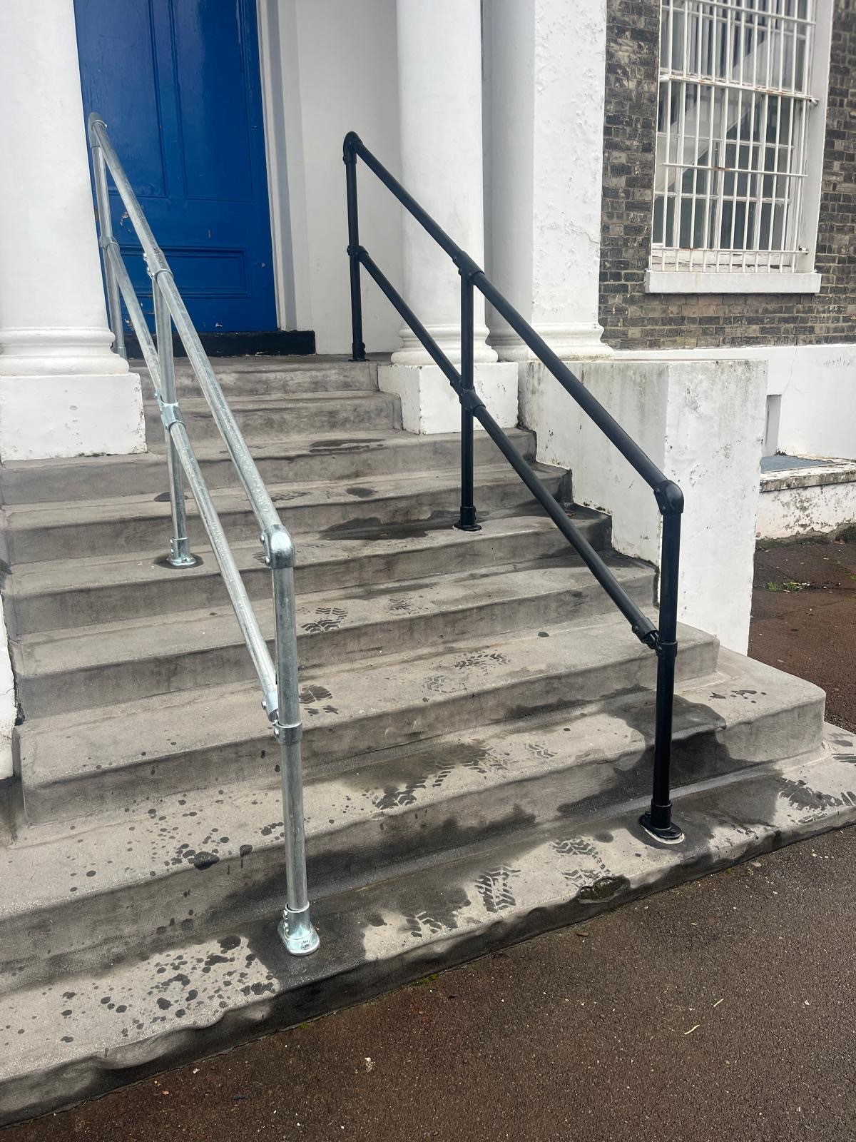 Denmark Hill, London - New Key Clamp Handrail - CSF Building ...