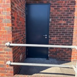 Cordwell Road – Lewisham Early Intervention Team – New Fire Exit Doors