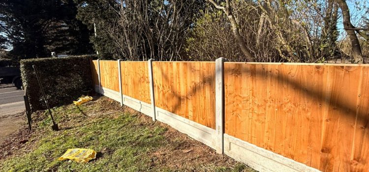Ipswich Road, Colchester – Timber Fence Replacement Ipswich Road, Colchester – Timber Fence Replacement