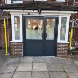 Cordwell Road – Lewisham Early Intervention Team – new UPVC windows & security grilles