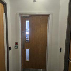 Jeanette Wallace House – New Door & Door Entry System