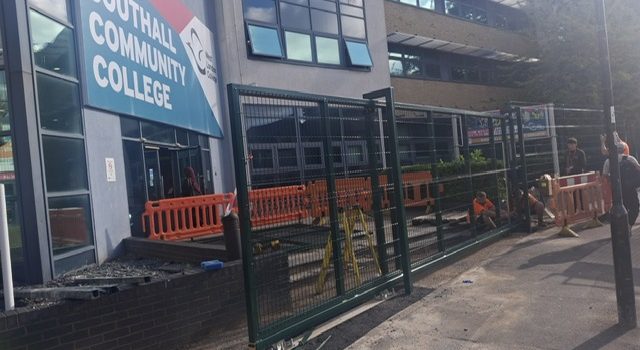 West London College – Boundary Profile V Mesh Fencing & Gates West London College – Boundary Profile V Mesh Fencing & Gates